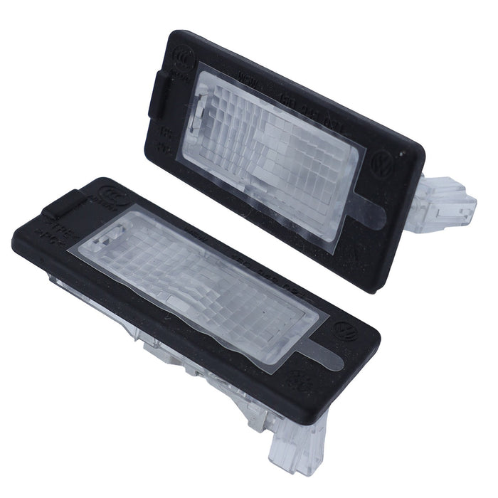 DURAFORCE 2x Rear License Plate Light for VW Volkswagen Passat Jetta Tiguan Touareg Seat