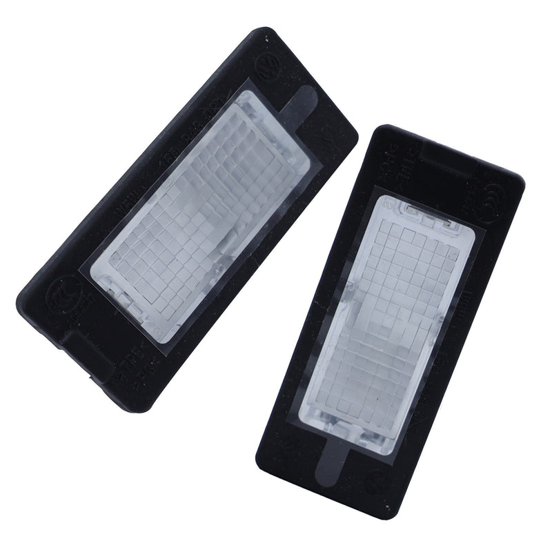 DURAFORCE 2x Rear License Plate Light for VW Volkswagen Passat Jetta Tiguan Touareg Seat