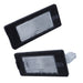 DURAFORCE 2x Rear License Plate Light for VW Volkswagen Passat Jetta Tiguan Touareg Seat