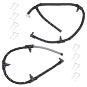 DURAFORCE 2x Fuel Injector Return Line Kit 98062291 for 04-10 6.6L LLY Duramax Diesel
