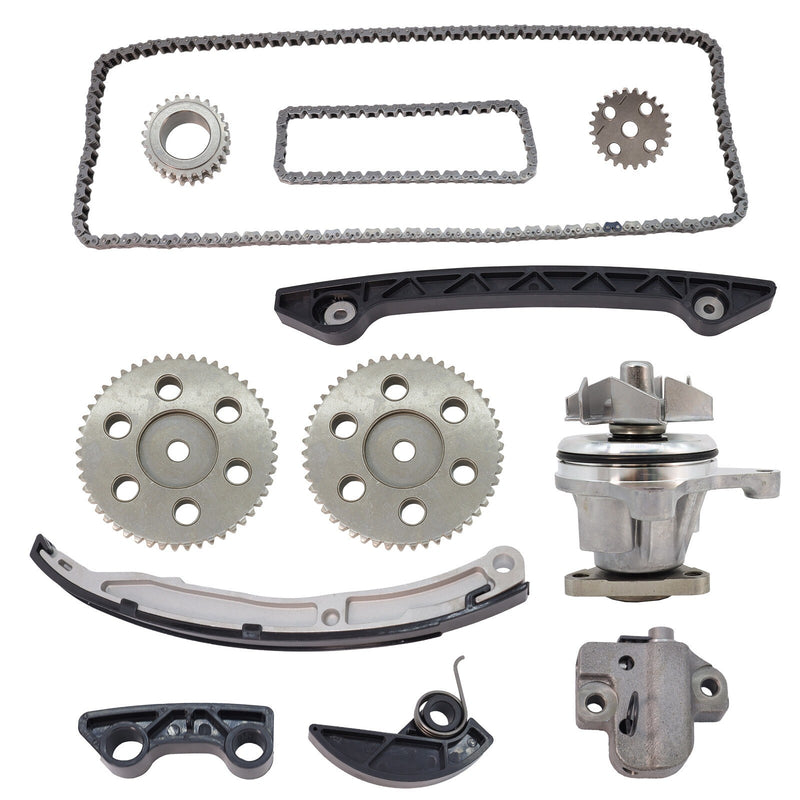 DURAFORCE Mazda 3 5 6 CX-7 2.3L 2.5L Timing Chain Kit & Water Pump 2008-2013