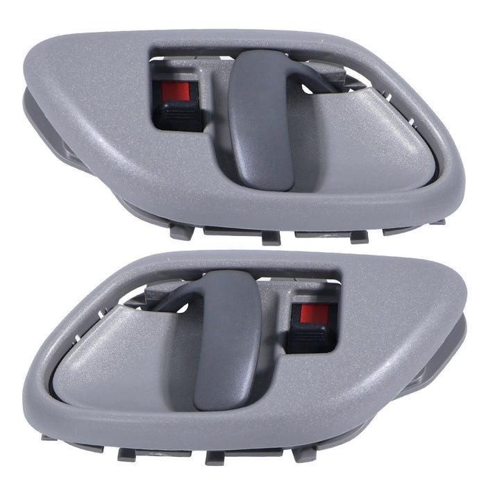 DURAFORCE 2Pcs Inside Door Handles for 1995-2000 Chevy C1500 K1500 GMC Yukon 15708044