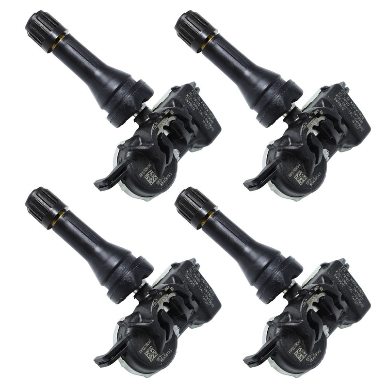DURAFORCE 4x 68105280AF TPMS Tire Pressure Sensor 433MHz for Chrysler Jeep Vehicles