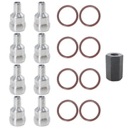 DURAFORCE High Pressure Oil Rail Repair Kit 5C3Z9T287ARM for 2003-2010 Ford 6.0L Powerstro