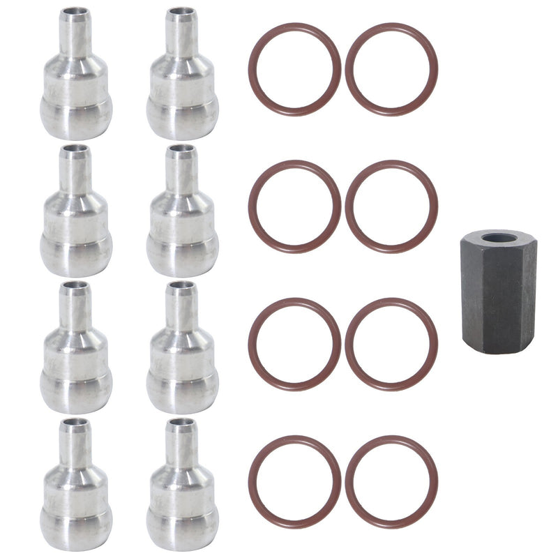 DURAFORCE High Pressure Oil Rail Repair Kit 5C3Z9T287ARM for 2003-2010 Ford 6.0L Powerstro