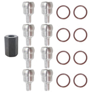 DURAFORCE High Pressure Oil Rail Repair Kit 5C3Z9T287ARM for 2003-2010 Ford 6.0L Powerstro