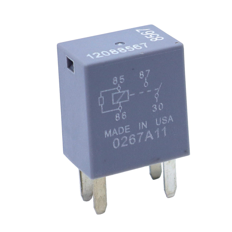DURAFORCE 2PCS GM 4-Pin High Power Relay 13500114 12088567 Multi-Use 4 Terminal