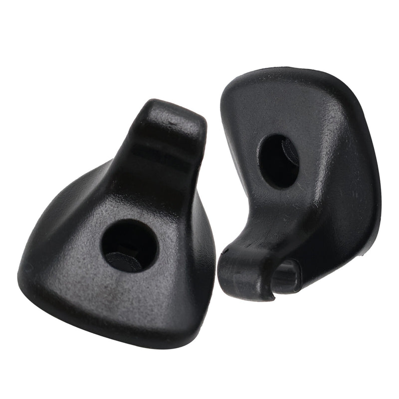 DURAFORCE New 2x Sun Visor Retainer Clips for Chrysler Dodge 2011-2015 1GW25DX9AA
