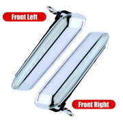DURAFORCE 86-97 D21 Hardbody Pathfinder Front Door Handle Set Chrome Outside 2 Pieces