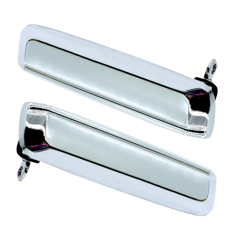 DURAFORCE 86-97 D21 Hardbody Pathfinder Front Door Handle Set Chrome Outside 2 Pieces