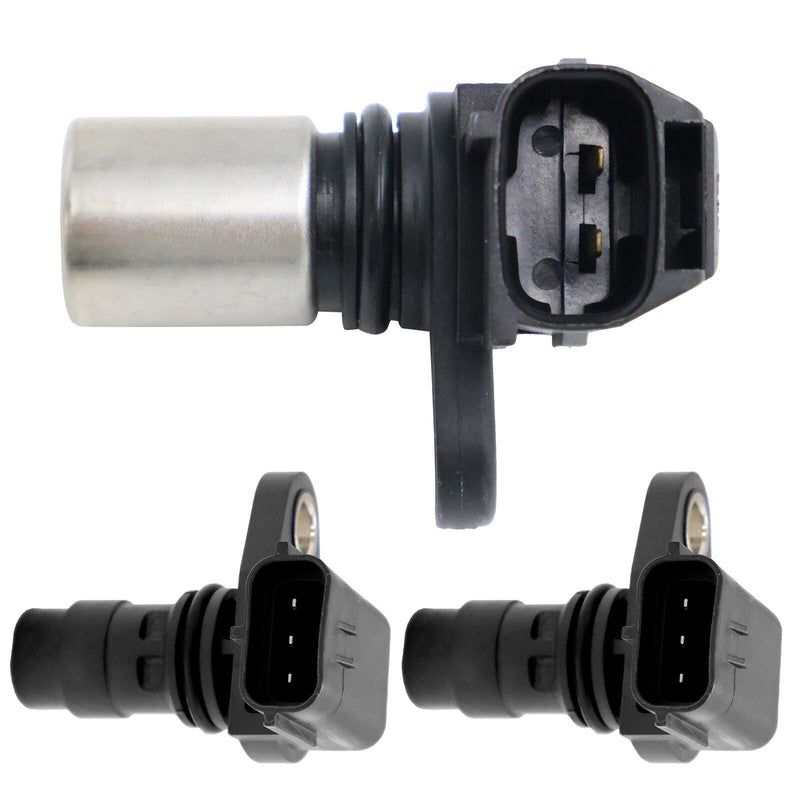 DURAFORCE New Crankshaft & 2 Camshaft Position Sensors 307112930 for Volvo S60 XC90 2.3L