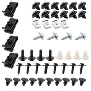DURAFORCE Engine Splash Shield Hardware Kit 50PCS Bolt Screw U-nut Clip Rivet Set