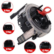 DURAFORCE 95565221122 Clock Spring for Porsche Cayman 2009-2012 Heated Steering Wheel