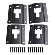 DURAFORCE 4x Truck Bed Tie Down Brackets for 2015-2021 Ford F150 3.0L Cargo Cargo