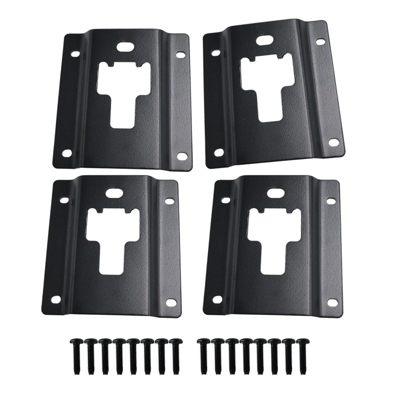 DURAFORCE 4x Truck Bed Tie Down Brackets for 2015-2021 Ford F150 3.0L Cargo Cargo