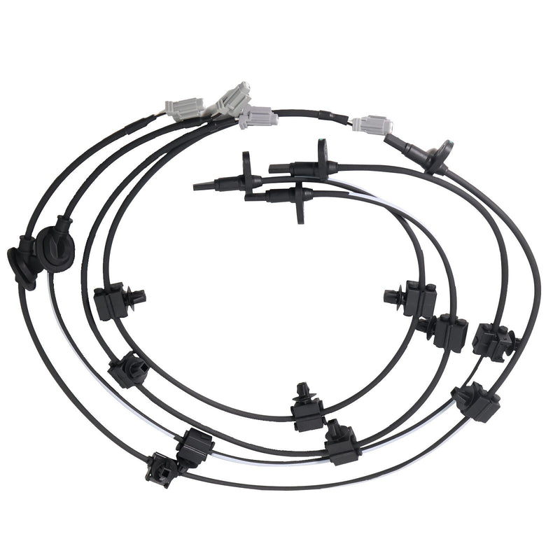 DURAFORCE 4x Front & Rear ABS Wheel Speed Sensors for Subaru B9 Tribeca H6 3.0L