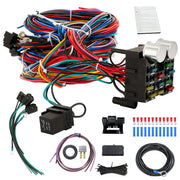 DURAFORCE EZ Wiring 12 Circuit Hot Rod Wiring Harness for Easy Installation