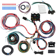 DURAFORCE EZ Wiring 12 Circuit Hot Rod Wiring Harness for Easy Installation