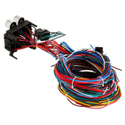 DURAFORCE EZ Wiring 12 Circuit Hot Rod Wiring Harness for Easy Installation