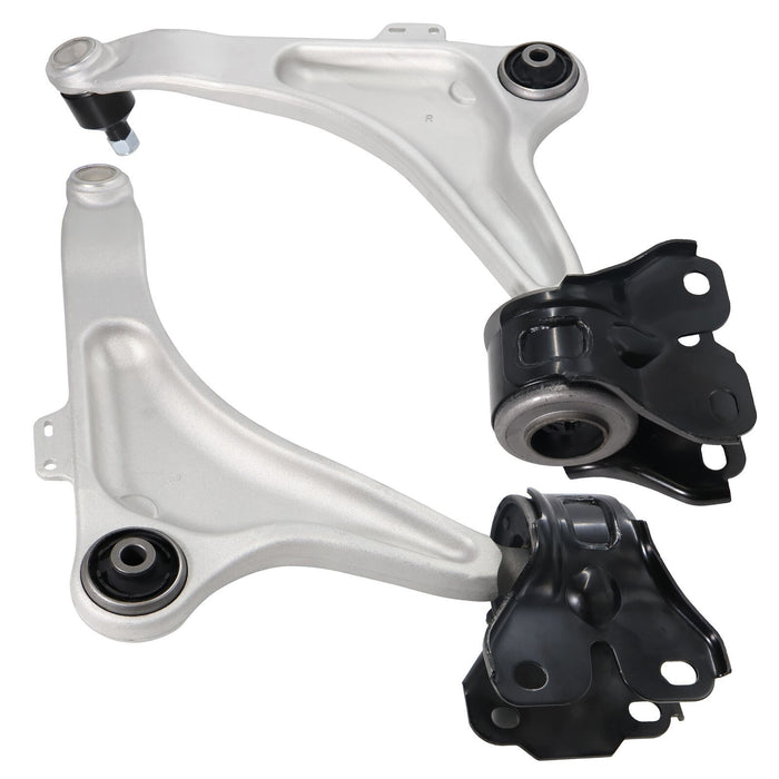 DURAFORCE 2Pcs Front Lower Control Arm w/ Ball Joint for Volvo S60 V60 Assembly