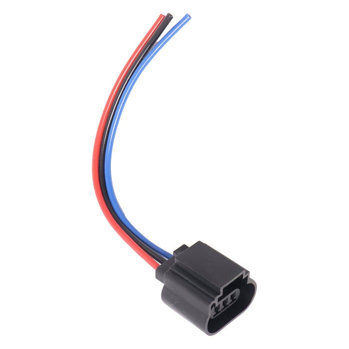 DURAFORCE 2PCS H13/9008 Headlight Socket Pigtail Adapter Fits Most Bulbs NEW