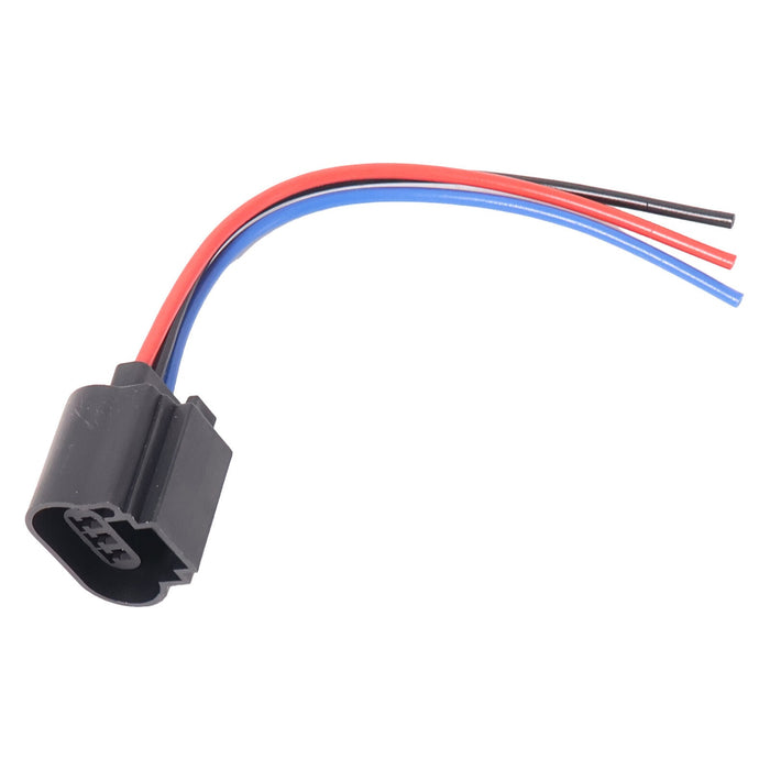 DURAFORCE 2PCS H13/9008 Headlight Socket Pigtail Adapter Fits Most Bulbs NEW