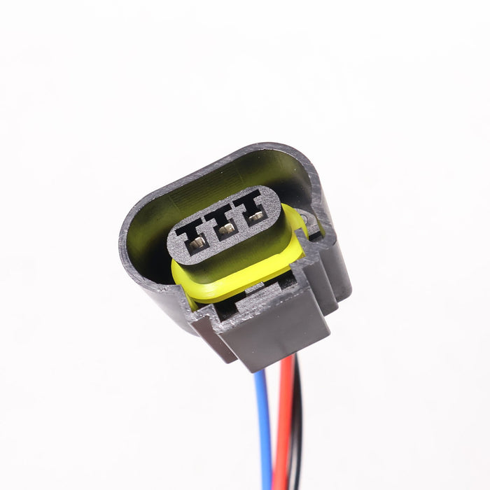 DURAFORCE 2PCS H13/9008 Headlight Socket Pigtail Adapter Fits Most Bulbs NEW