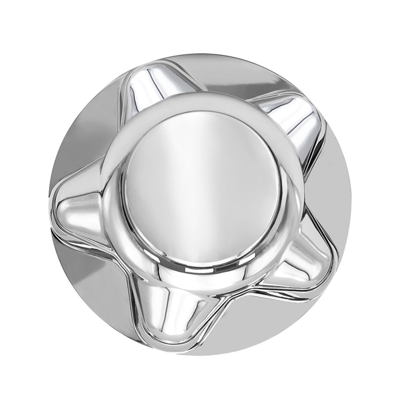 DURAFORCE XL34-1A096-DA Chrome 7" Wheel Center Cap for 97-04 Ford F-150 Expedition