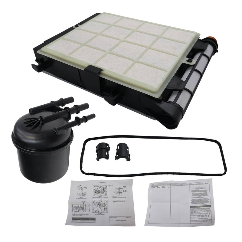 DURAFORCE Fuel Filter Element Kit FD4625 for 17-21 Ford F-250 F-350 F-550 6.7L Super Duty