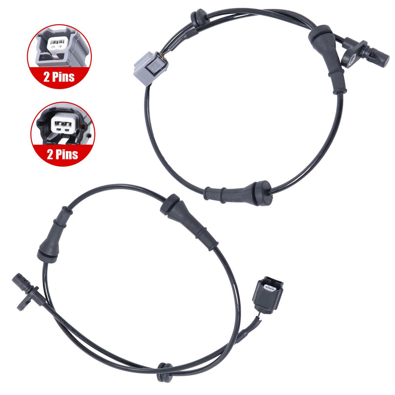 DURAFORCE 2Pcs ABS Speed Sensor Rear Left Right for Nissan Juke 1.6L 479001KA0A New