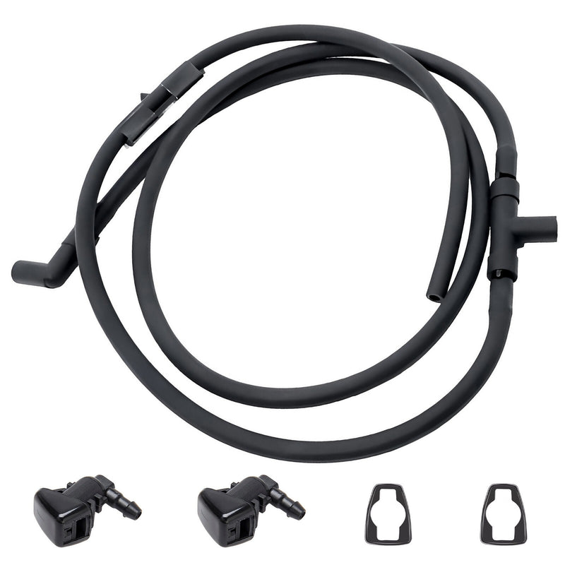DURAFORCE 08-10 Ford F250-F550 Windshield Washer Nozzle & Fluid Hose 7C3Z-17603-A