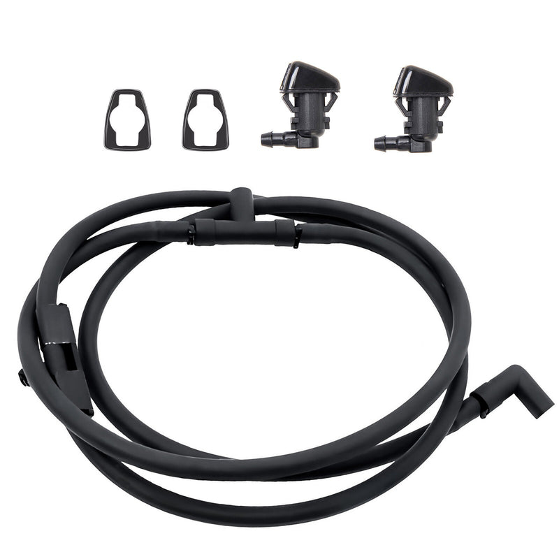 DURAFORCE 08-10 Ford F250-F550 Windshield Washer Nozzle & Fluid Hose 7C3Z-17603-A