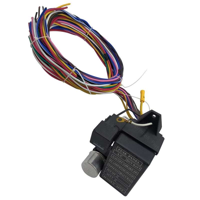 DURAFORCE Muscle Car Hot Rod XL 12 Circuit Universal Street Rod Wiring Harness