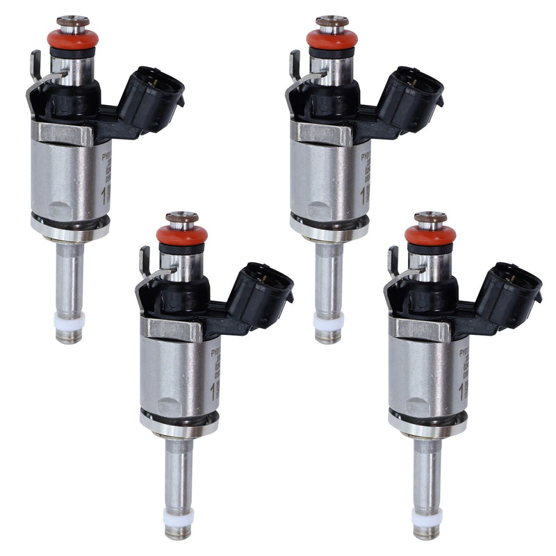 DURAFORCE Set of 4 Fuel Injectors PY0113250 for Mazda CX-5 CX-9 2014-2018 2.5L