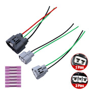DURAFORCE 3PCS Cooling Fan Control Unit Connectors for Mitsubishi Lancer 2002-2007