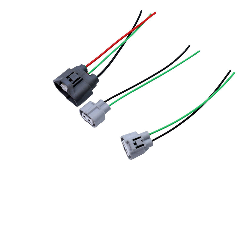 DURAFORCE 3PCS Cooling Fan Control Unit Connectors for Mitsubishi Lancer 2002-2007