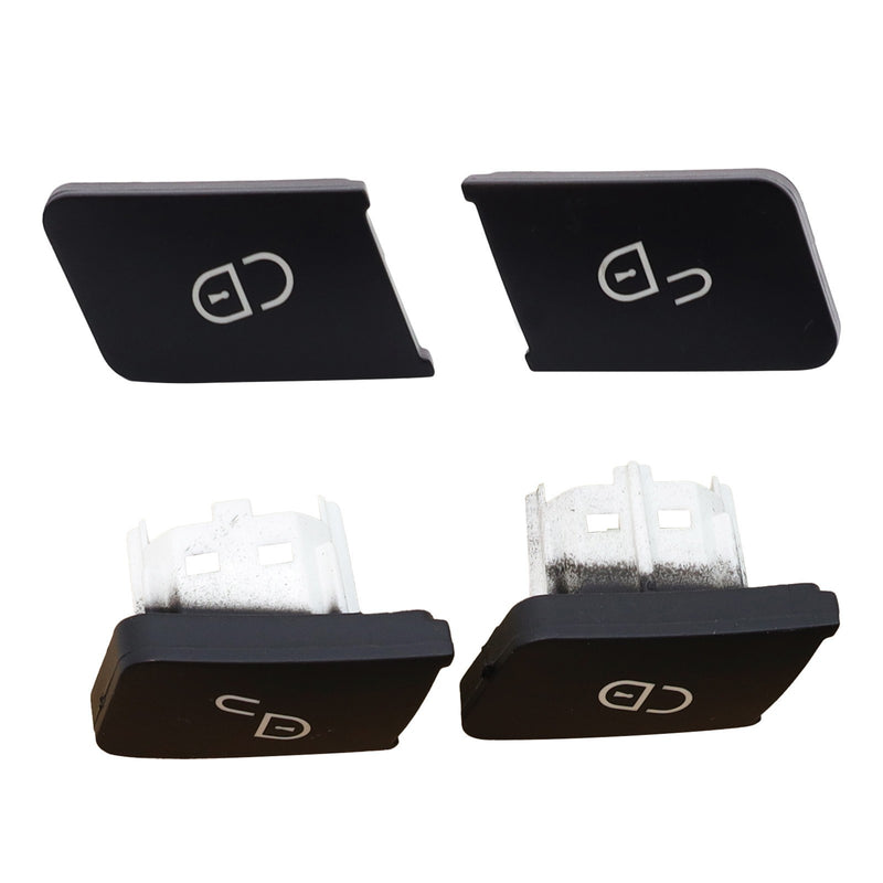 DURAFORCE 4x Door Lock Unlock Switch Button Left & Right for Mercedes W212 W204 C207 A207