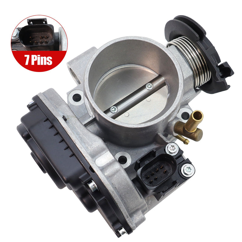 DURAFORCE Throttle Body Assembly 037133064J for VW Cabrio Golf Jetta 1992-2002 2.0L L4