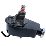 DURAFORCE Black Saginaw Power Steering Pump for Small Big Block Chevy SBC BBC 350 454