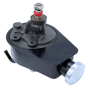 DURAFORCE Black Saginaw Power Steering Pump for Small Big Block Chevy SBC BBC 350 454
