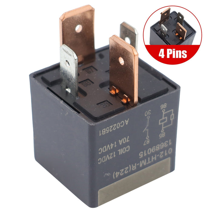 DURAFORCE Black Blower Relay for 2011-2020 Jeep Grand Cherokee RY1850 952302P010 AL81719