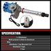 DURAFORCE Ignition Distributor with Cap & Rotor for Chevy SBC BBC 283 305 327 350 454 V8
