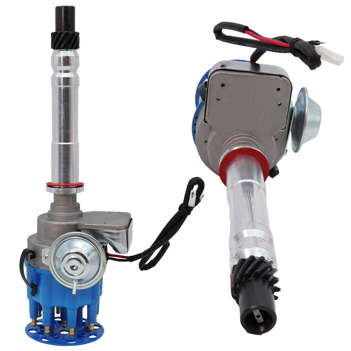 DURAFORCE Ignition Distributor with Cap & Rotor for Chevy SBC BBC 283 305 327 350 454 V8
