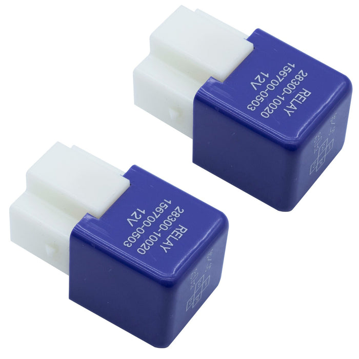DURAFORCE 2PCS Starter Relay 28300-10020 for Toyota Tundra Tacoma T100 RAV4 Solara