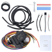 DURAFORCE 8 Circuit Wiring Harness Kit Street Rat Hot Rod Basic Starter Starter Kit