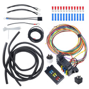 DURAFORCE 8 Circuit Wiring Harness Kit Street Rat Hot Rod Basic Starter Starter Kit