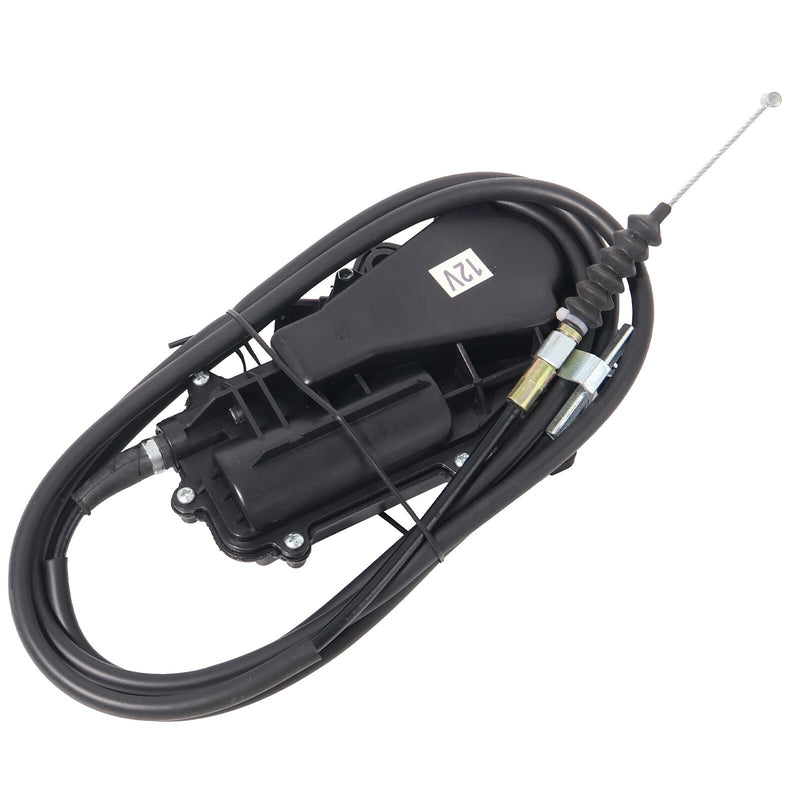 DURAFORCE New 12V Engine Stop Motor Assembly w/ 87" Cable for 98-04 Isuzu NPR NPR-HD