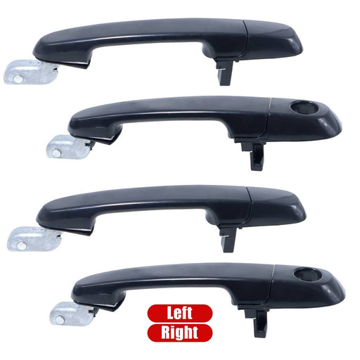 DURAFORCE Hyundai Accent 2006-2011 Exterior Door Handle Set 4PCS FL FR RL RR