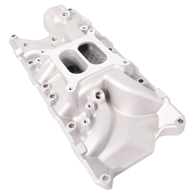 DURAFORCE Intake Manifold w/ 4 Plugs for Ford SBF 289 302 4.3L 4.7L 5.0L Small Block