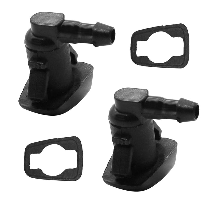 DURAFORCE 2Pcs Windshield Washer Spray Nozzles 8E5Z-17603-A for Ford Fusion 2008-2012